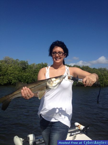 tammy brandon illinois george done getting matlacha fishing saltwater report