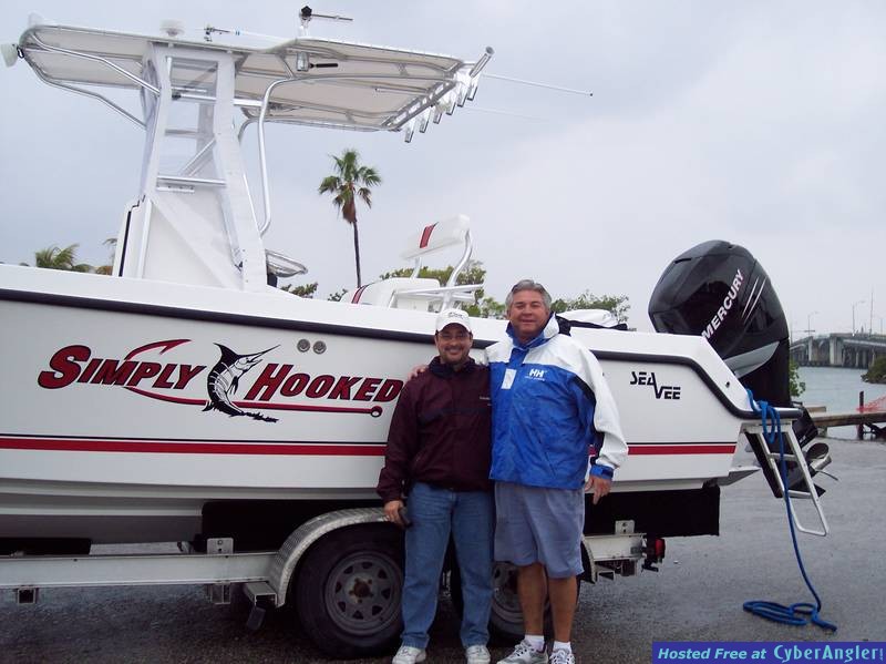 With Donny - SeaVee salesman