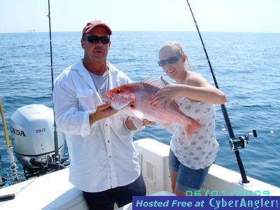 First red snapper of the season