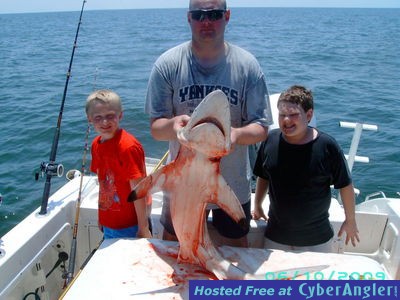 Blacktip aboard WhipaSnapa