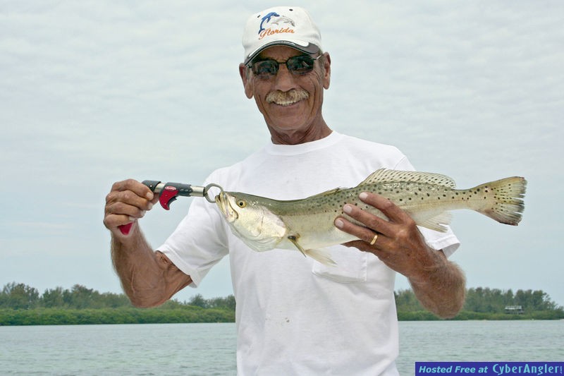 Terry Huff Fishing with Capt. Woody Gore