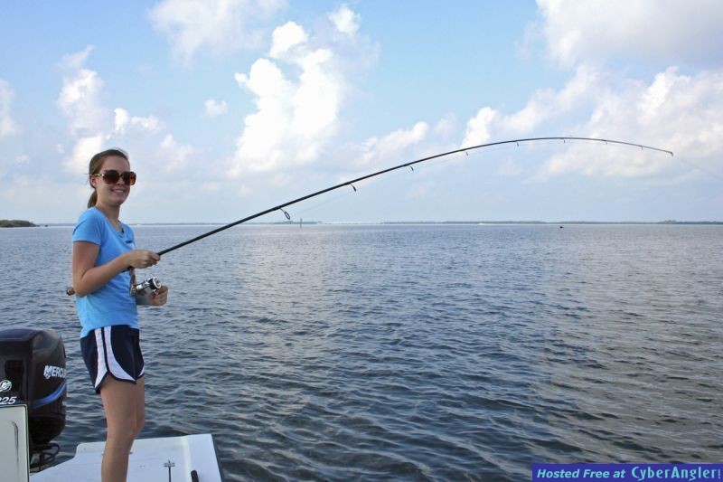Abby with Fish-On