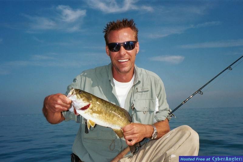 smallmouth on a fly