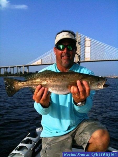 evening trout jacksonville dropped horizon once western sun action below