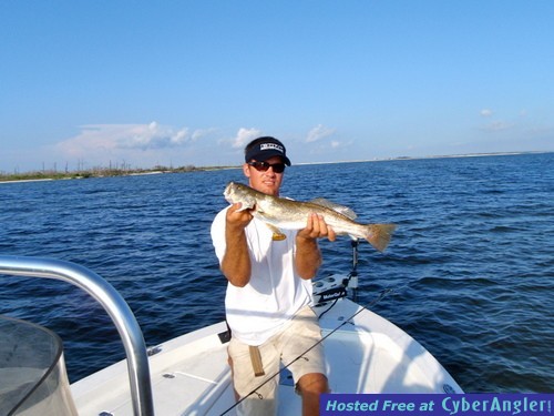 Pensacola trout with Captain Brant Peacher