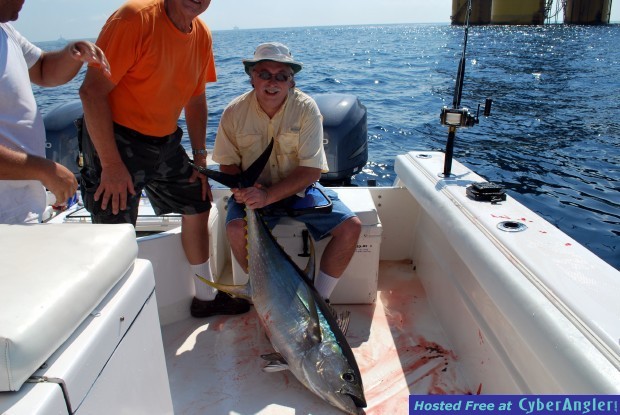 Jim with his first YFT