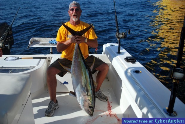 Franks First Yellow fin tuna