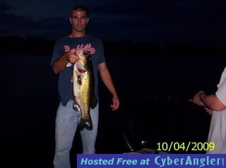 Caught with A#1 Bass Guide Service