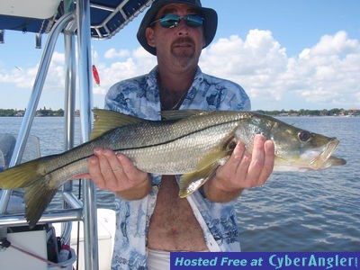 Obriens Triple Crown Oct. 1st. place snook
