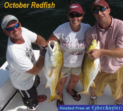 Bull Redfish in October
