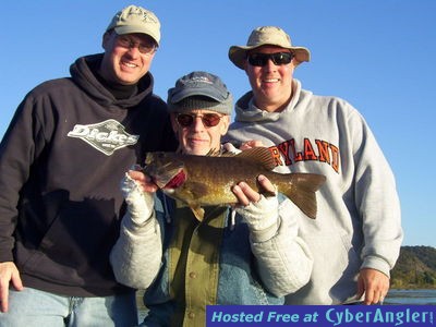 Father and Sons on a GREAT Smallie Trip