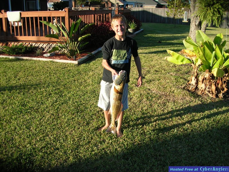Austin's first Red.