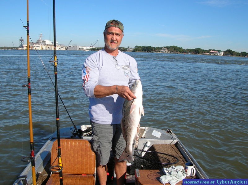 Dad with his 27' Red