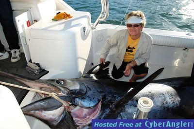 Lady Angler Catches Almost 900 lb Fish at Cabo