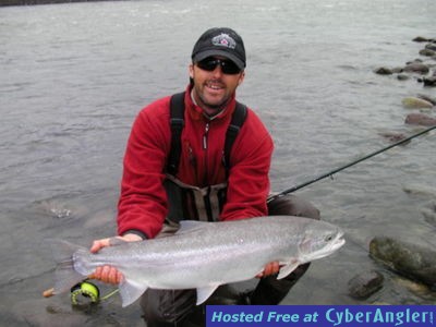 Steelhead Fly Fishing in BC Canada www.noelgyger.ca noel@noelgyger.ca