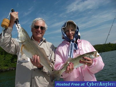 Fat Keeper Redfish and Nice Keeper Trout