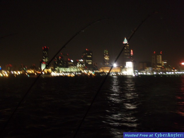 Night Walleye Fishing Great Lake Erie