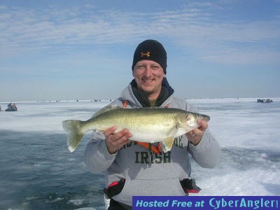 Big Water Walleye on Lake Erie with Erie Quest