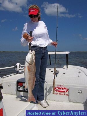 Berkley Gulp will produce big reds for you as well.