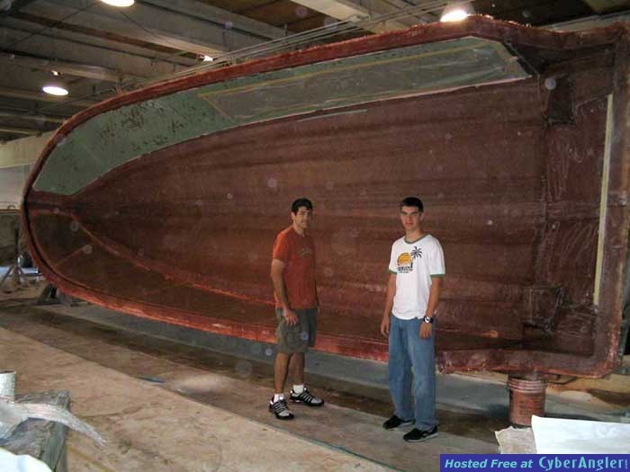 31' Seavee Under Construction