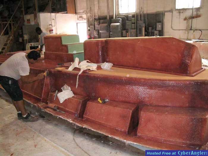 31' Seavee Under Construction
