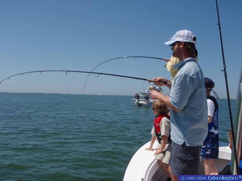 Big fish on!