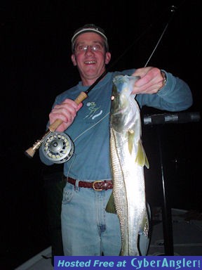 Denis Clohisy's Sarasota fly night snook