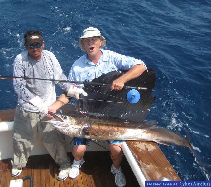 Sailfish on Fly - David East - Casa Vieja Lodge, Guatemala