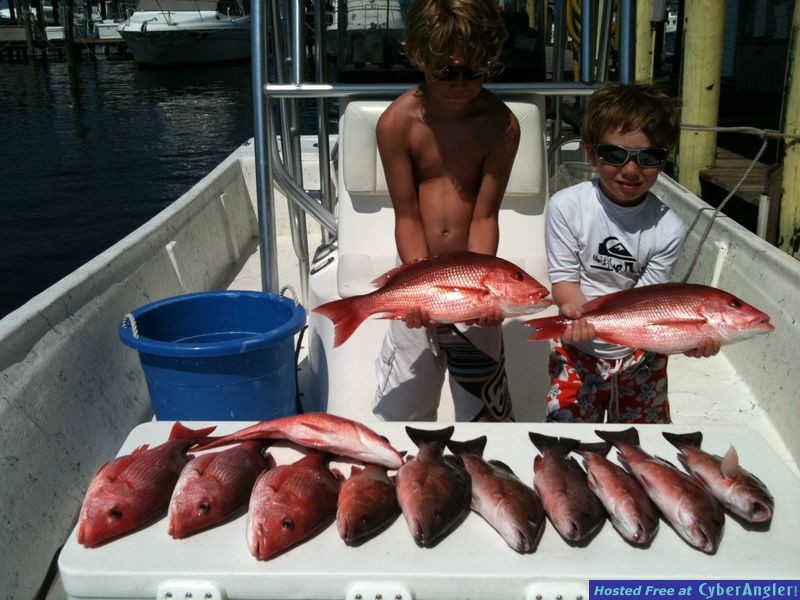 Kids Fishing.