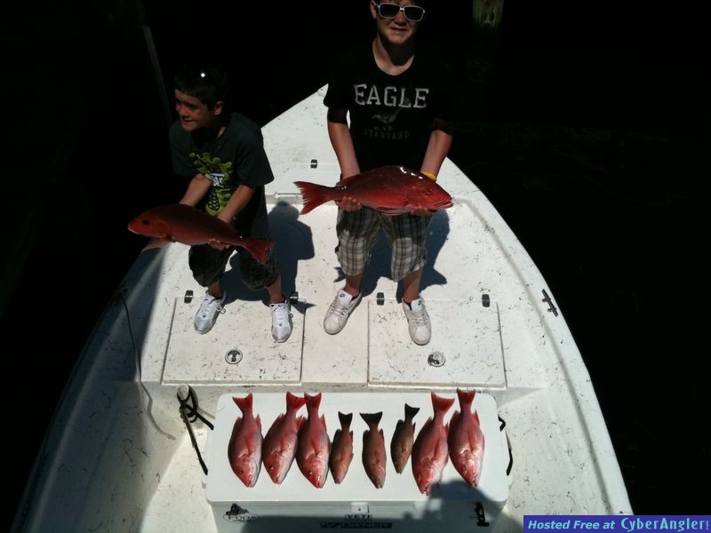Kids Fishing.