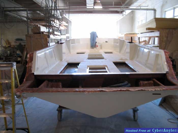 31' Seavee Under Construction