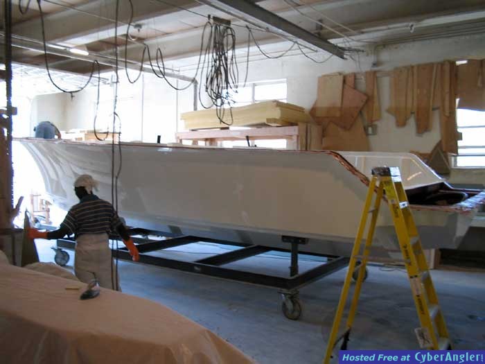 31' Seavee Under Construction