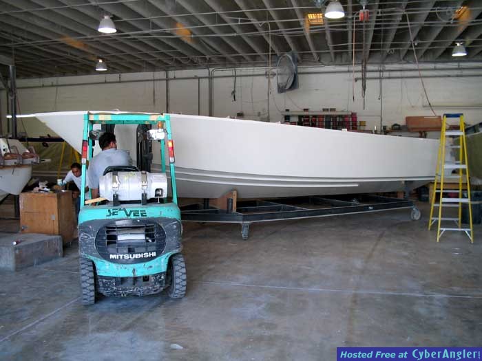 31' Seavee Under Construction