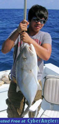 20lb yellow jack caught in Key West