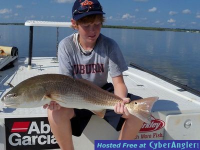 Austin with a nice redfish