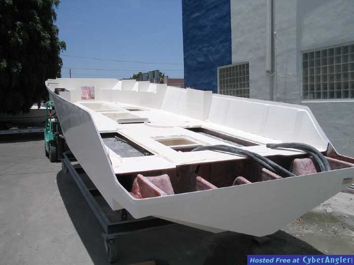 31' Seavee Under Construction