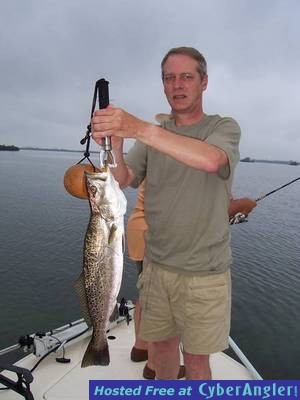 Ron's Trout on the flats.