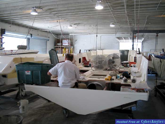 31' Seavee Under Construction