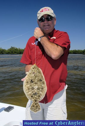 Tim Graham's Charlotte Harbor CAL jig flounder