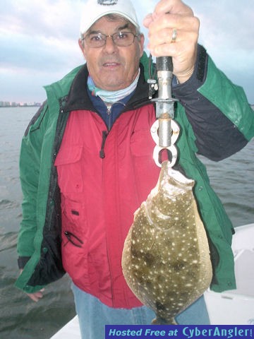 Bill Moore's Sarasota Bay CAL jig flounder