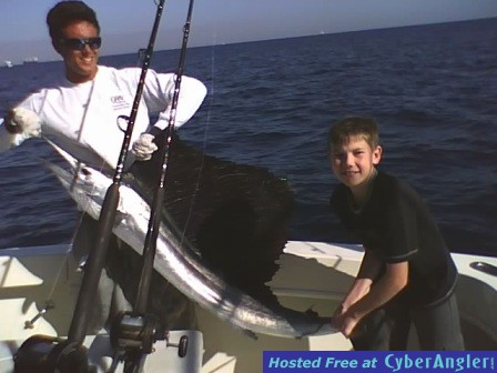 His firstSailfish!