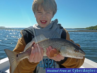 A boy and his redfish