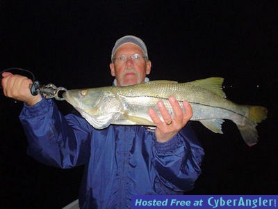 Mike Perez 29 inch Grassett Snook Minnow fly night snook