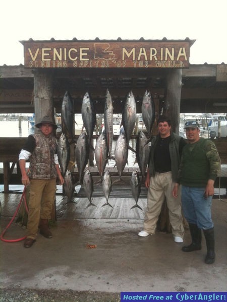 Venice, La. Offshore Fishing