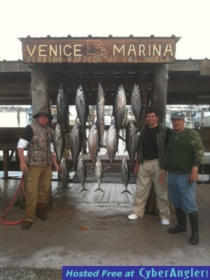 Venice, La. Offshore Fishing