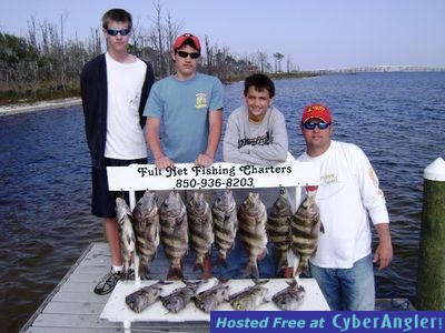 early spring 2011 Destin, Navarre, Pensacola Inshore Fishing