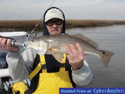 David with a nice Carolina Beach Inshore Redfish