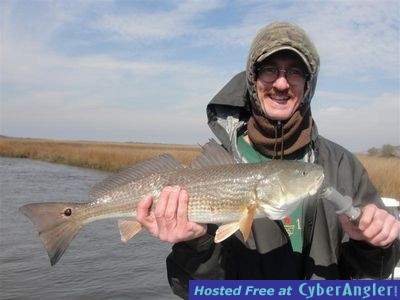 David with another great Inshore Carolina Beach redfish.