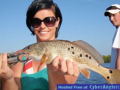 redfish with spots