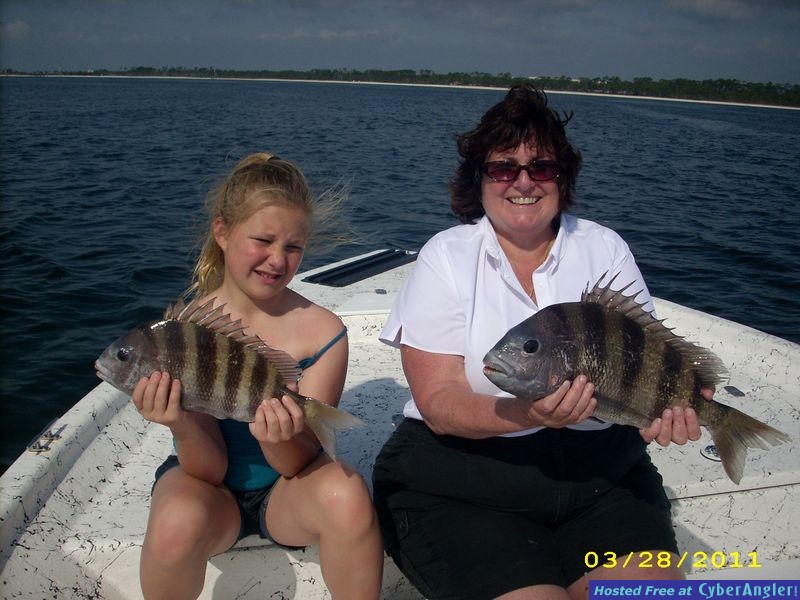 spring 2011 Destin, Navarre, Pensacola Inshore Fishing